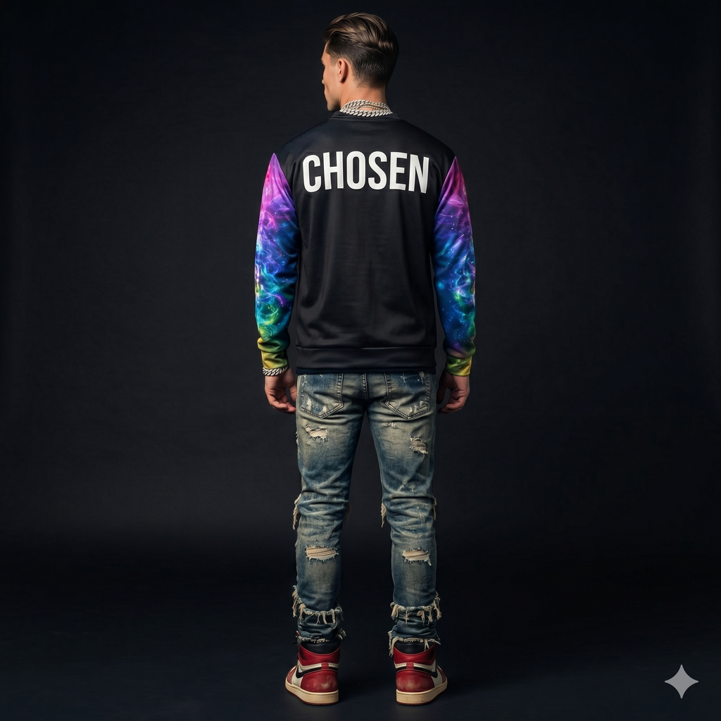The CHOSEN Aura Bomber Jacket Unisex