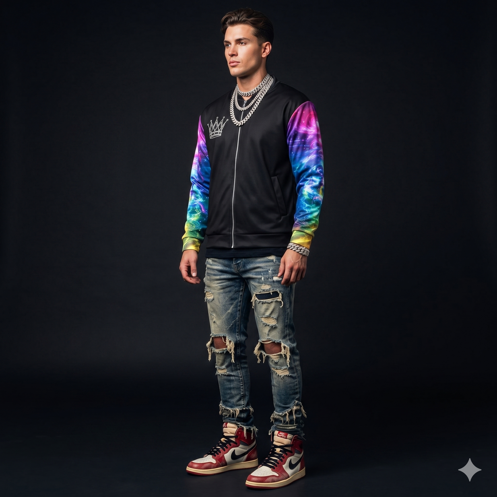 The CHOSEN Aura Bomber Jacket Unisex