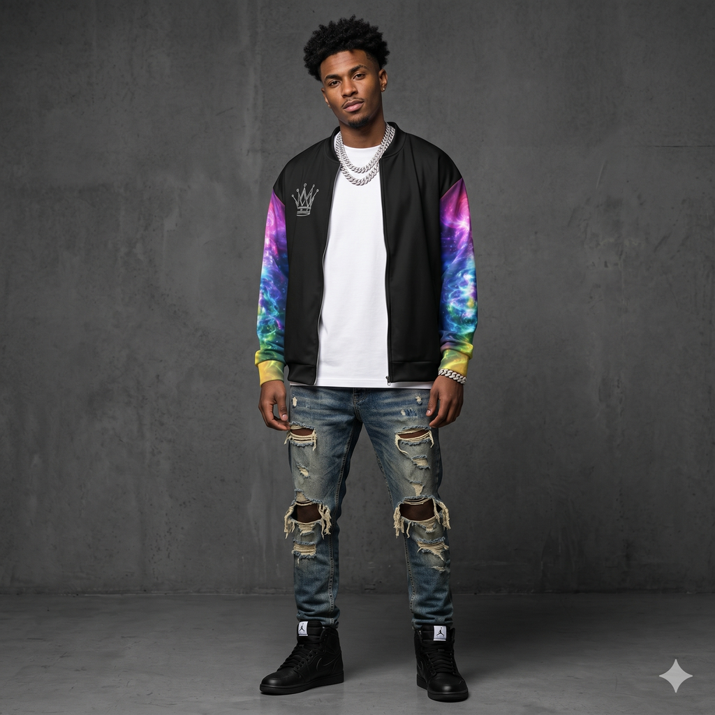 The CHOSEN Aura Bomber Jacket Unisex