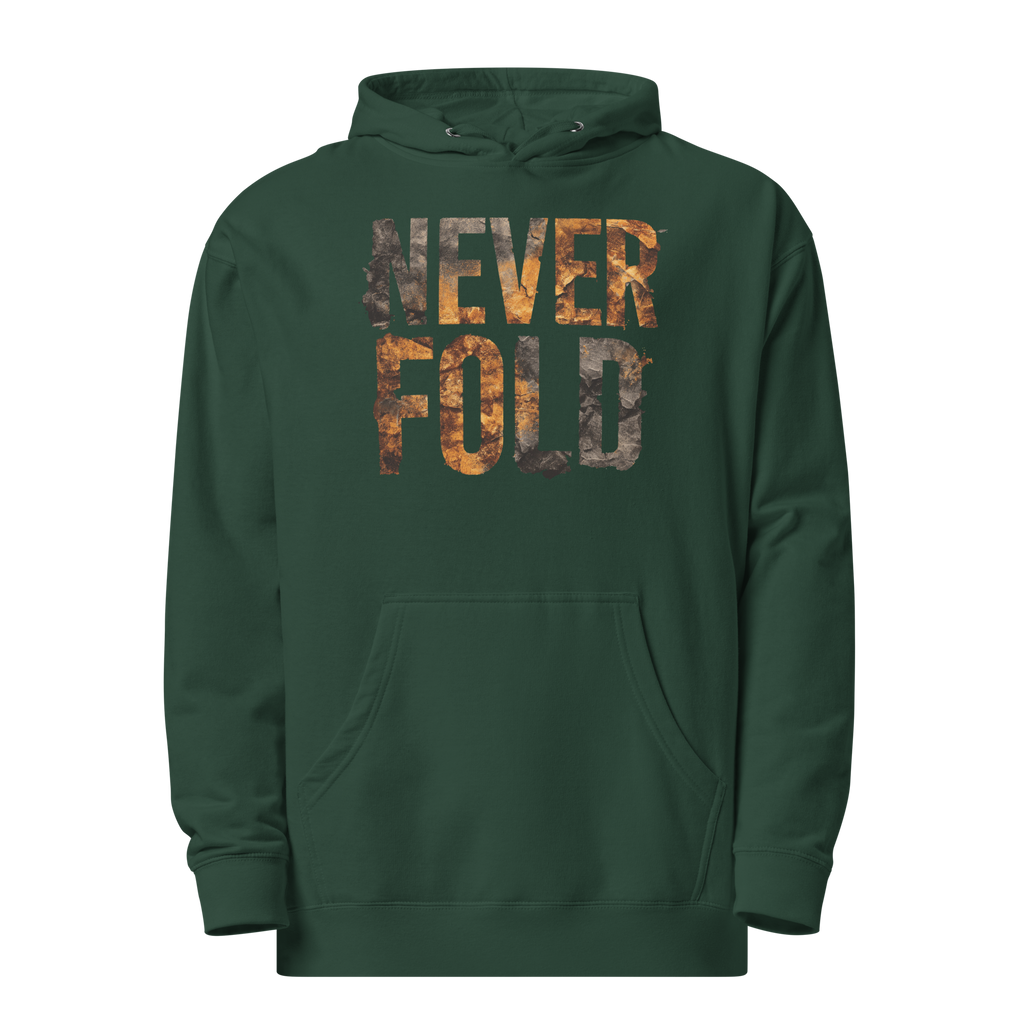 NEVER FOLD midweight everyday wear hoodie