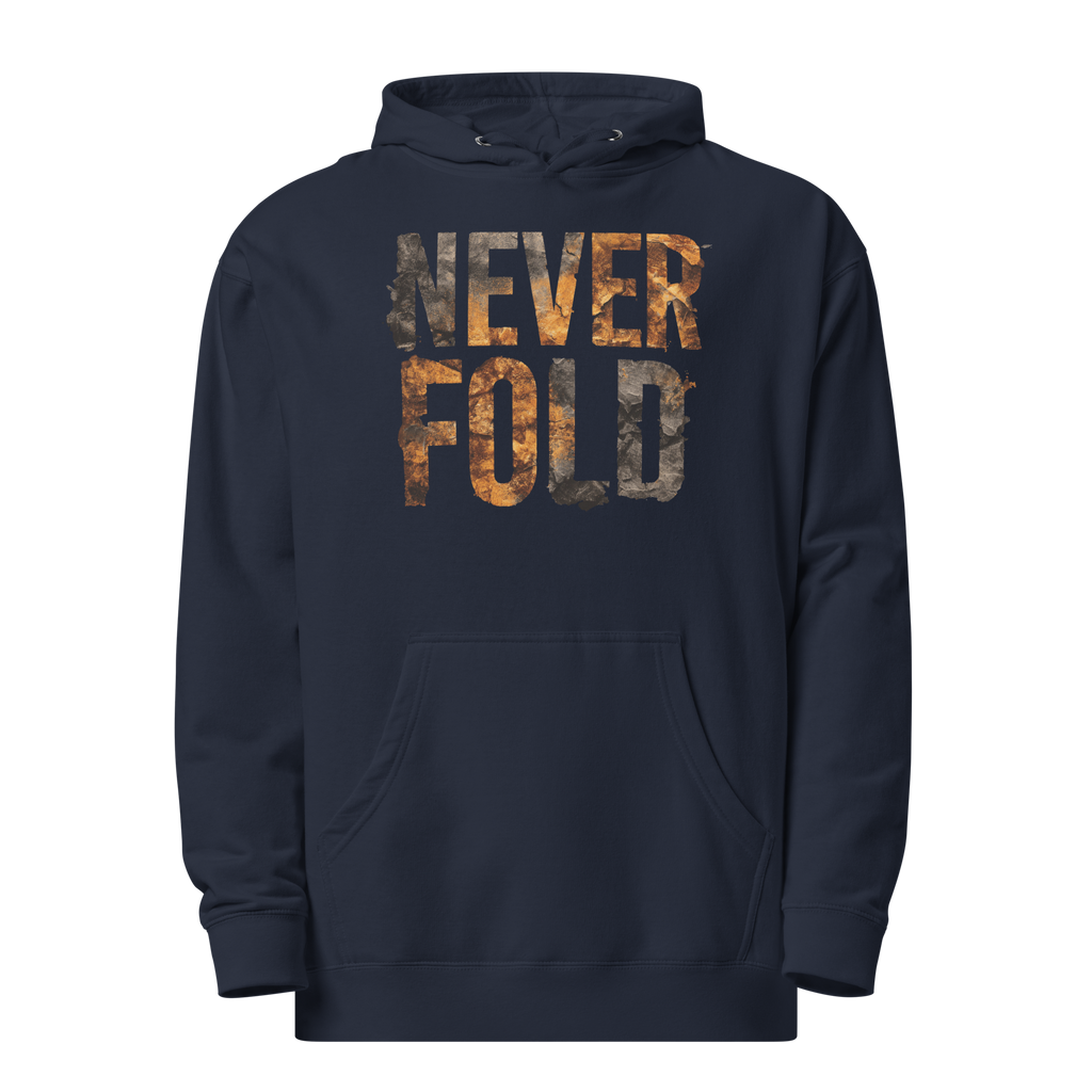 NEVER FOLD midweight everyday wear hoodie