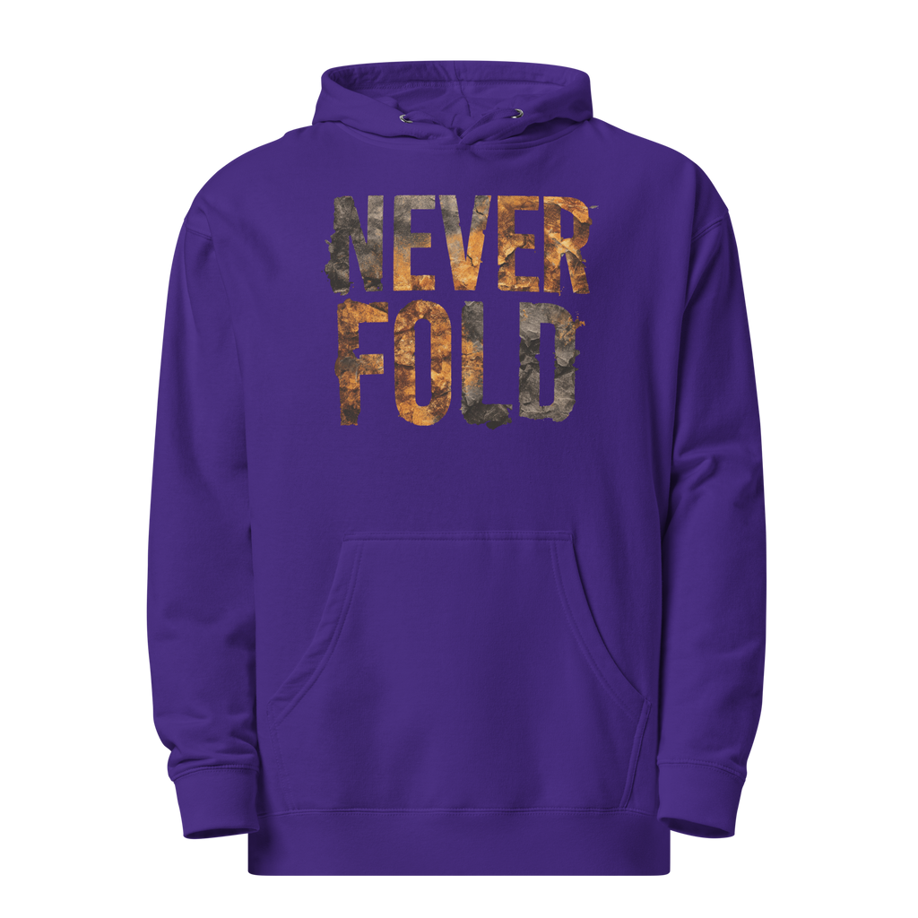 NEVER FOLD midweight everyday wear hoodie