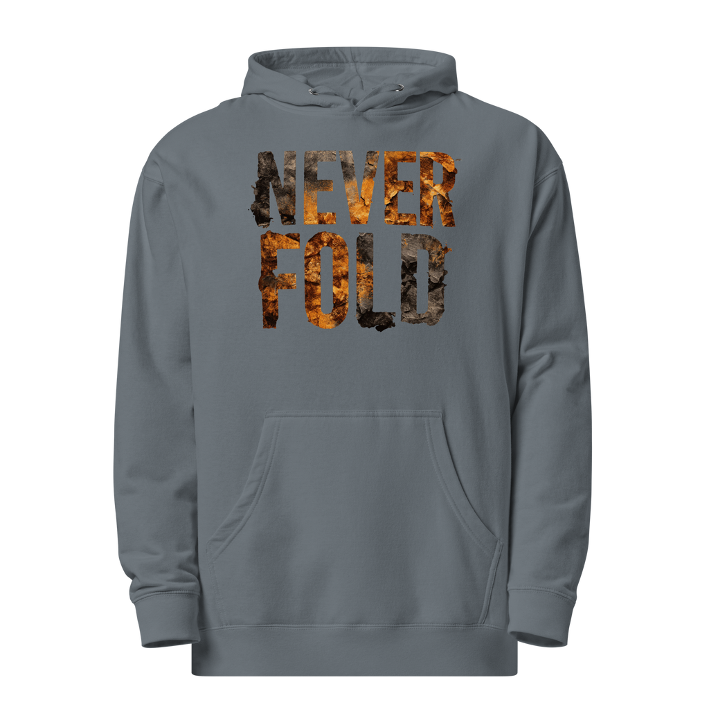 NEVER FOLD midweight everyday wear hoodie